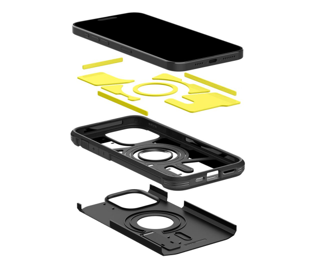 SPIGEN Tough Armor Mag Magsafe do iPhone 15 Pro Max black ACS06594 - 1178902 - zdjęcie 4